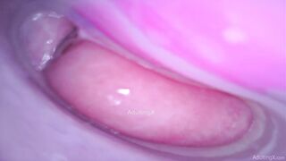 Camera in Cunt cumming, cervix palpitating, climax contractions, gfe raw talk, bts - Masturbate with me Ep 1 Part 5