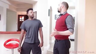 Adora Abdomen Cheats on Boyfriend with Large Weenie Ebony Ally