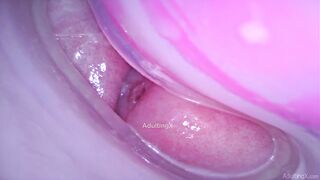 Camera in Cunt cumming, cervix pulsating, climax contractions, gfe raw talk, bts - Masturbate with me Ep 1 Part 4