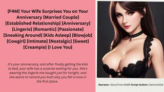 F4M "Your Wife Surprises U on Your Anniversary"