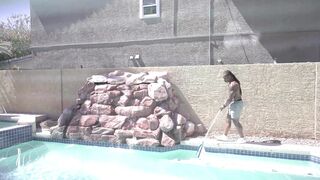 big beautiful woman Breasty Bexx Screws BBC Pool-male