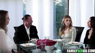 Teen Invites Virgin Ally For Bang With Her Stepdad