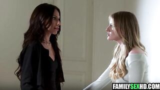 Teen Invites Virgin Ally For Bang With Her Stepdad