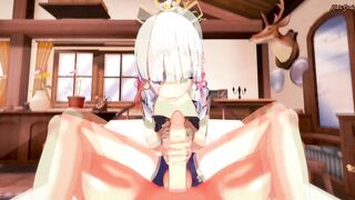 Kamisato Ayaka gets pounded from your POV - Genshin Impact Manga.