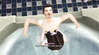 Homeless:Nasty Housemaid Drilled Hard In A Hawt Tub-Ep4
