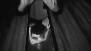 The night Porter. ( The Chauffeur ) Erotic art-abode tease, followed by fingering and toy play.