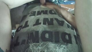 Dad's CoWorker with a giant knob Dropped By for His Turn, I cum a lot on him