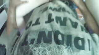 Dad's CoWorker with a giant knob Dropped By for His Turn, I cum a lot on him