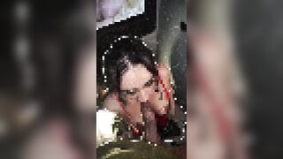 Latin babe whore goes back to Gloryhole for greater amount dick