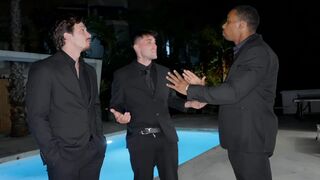 Pool Party Turns Wild - 3 Lads, One Hotty, One Unforgettable Foursome