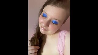 Solo Female Gets Pink Lace