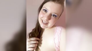 Solo Female Gets Pink Lace