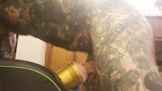 Home Bath Floor Fleshlight Screw