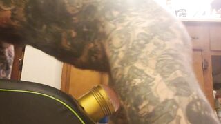 Home Bath Floor Fleshlight Screw