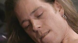 Sluts taking large dongs in massive fuckfest