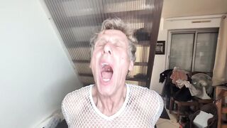 A Aged Trans Woman Does a Porn Try-out