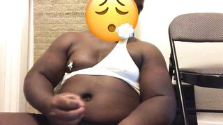Muscle Bull With Cream On Right Nipp BUSTING A NUT To A Throatfucking Scene!