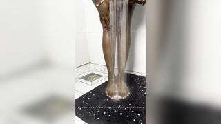 Excited Step Daughter Enjoys Home Shower with Sexy Masturbation Session Untill SQUIRTING CLIMAX!(full movie on onlyfans)