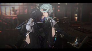 Dottore x Pantalone - Genshin Impact Queer Animation R34