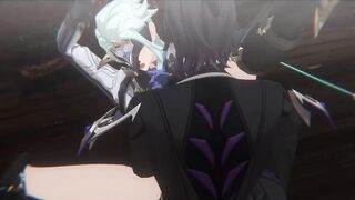 Dottore x Pantalone - Genshin Impact Queer Animation R34