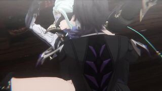 Dottore x Pantalone - Genshin Impact Queer Animation R34