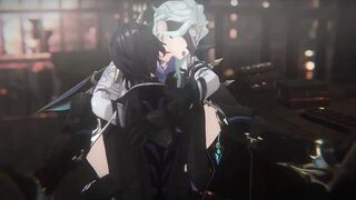 Dottore x Pantalone - Genshin Impact Queer Animation R34