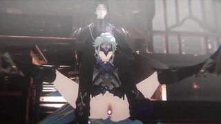 Dottore x Pantalone - Genshin Impact Queer Animation R34