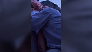 Public Exposure Leads To Savage Deepthroat Session