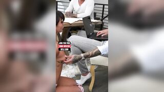 Leggy Darksome-Haired mother I'd like to fuck With Green Eyes Gives In
