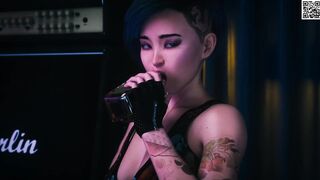 All sex scenes from the game - Town of Broken Dreamers, Part two