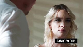 Slim Blond Coarse Drilled by Large Cocked Old Ally