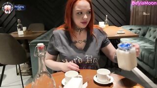 DIGCKMA GETS BUSTED BACK AT THE RESTAURANT