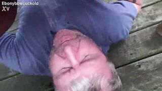 Banged My big beautiful woman Queen’s Large Ebony Booty Outdoors Then This babe Peed in My Throat