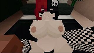 The emo cutie can't control herself and screws me sensually / Minecraft Jenny Mod