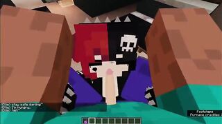 The emo cutie can't control herself and screws me sensually / Minecraft Jenny Mod