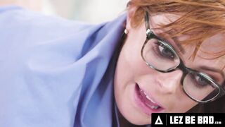 LEZ BE BAD - Sexy Redhead Penny Pax’s VAGINA & ANAL FISTING Drive Concupiscent Adriana Chechik WILD
