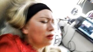 Golden-haired Aged stepmom has teats climax & pussyfucking close up!