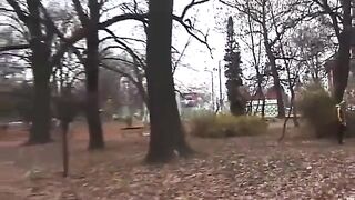 Openly pissing two - Outdoor public places pissing DVD
