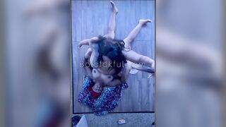 Ebony Lesbo Sex Aerial Compilation
