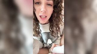 Lesbo Facetime for Girlfriend POV mutual masturbation talking sapphic gfe hitachi sex toy