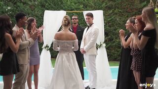 Whore Bride Wedding 3some