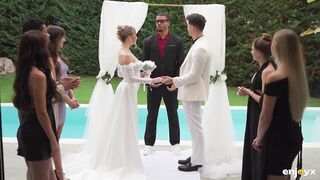 Whore Bride Wedding 3some