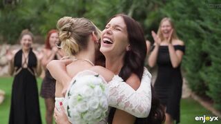 Whore Bride Wedding 3some