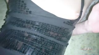 stepbrother screwed the screwing stepsister at night on the kitchen table