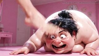 Obese Unattractive Woman Degraded - Lick Gorgeous Cutie's