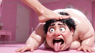 Obese Unattractive Woman Degraded - Lick Gorgeous Cutie's