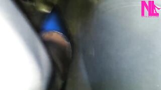 Fleshly Driving in Pattent Blue Buffalo Super Hot Pumps