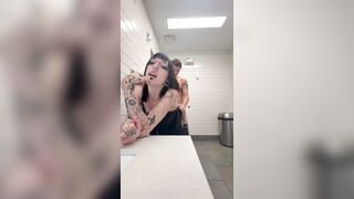 Risky Sex In Public Restroom — JadeAfterDark