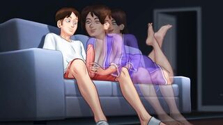 My Evening Adventures with My Hawt Stepmom on the Daybed Each Night - summertime saga