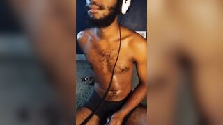 On the floor gooning and edging to hawt porn